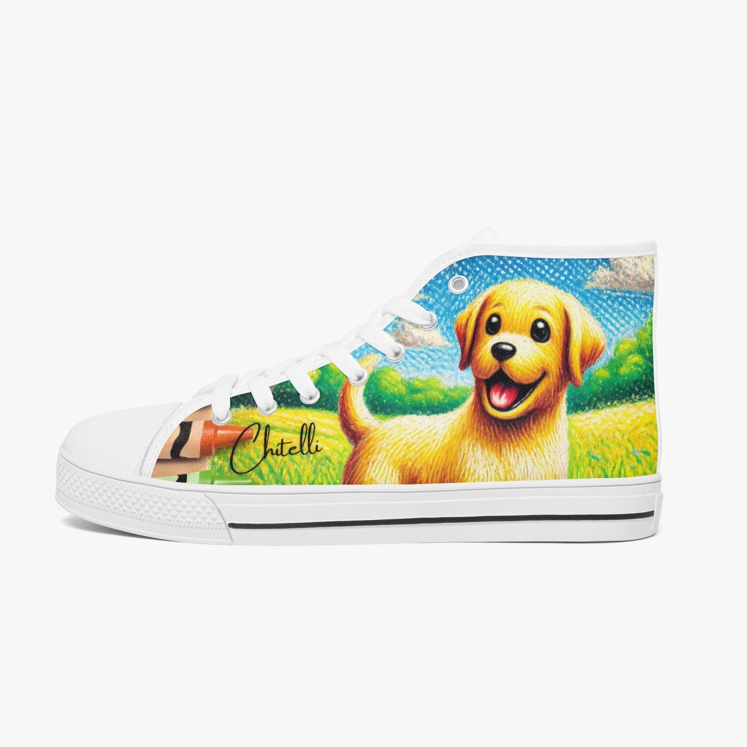 Chitelli's Golden Labrador Retriever High Tops