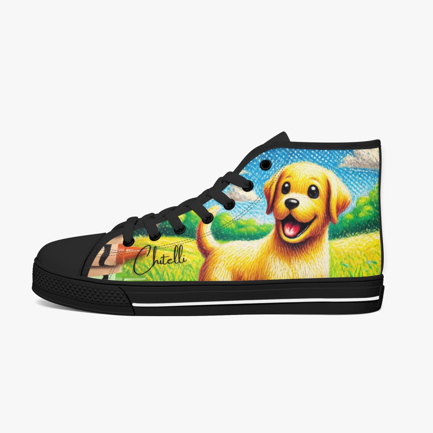 Chitelli's Golden Labrador Retriever High Tops