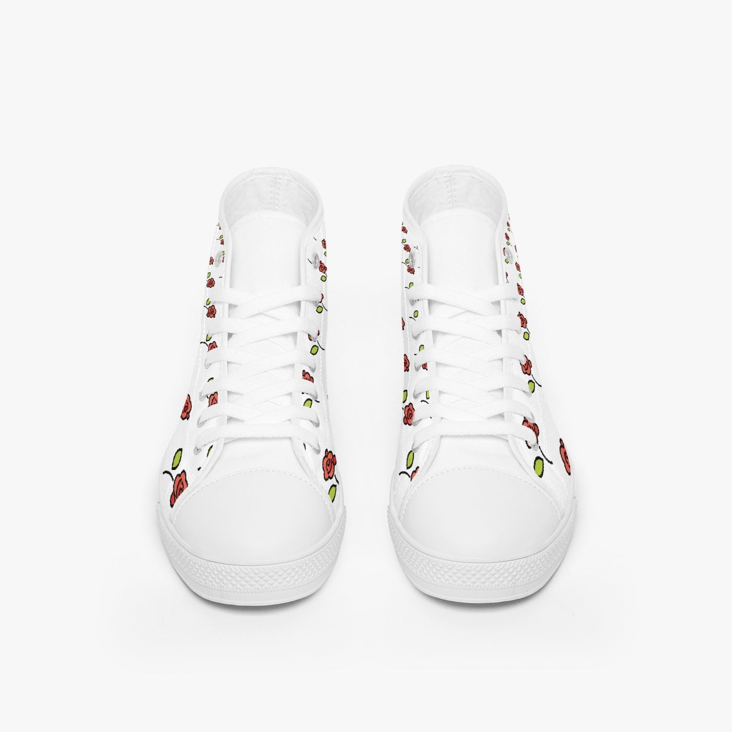 Chitelli's Rose Emoji High Top Sneakers