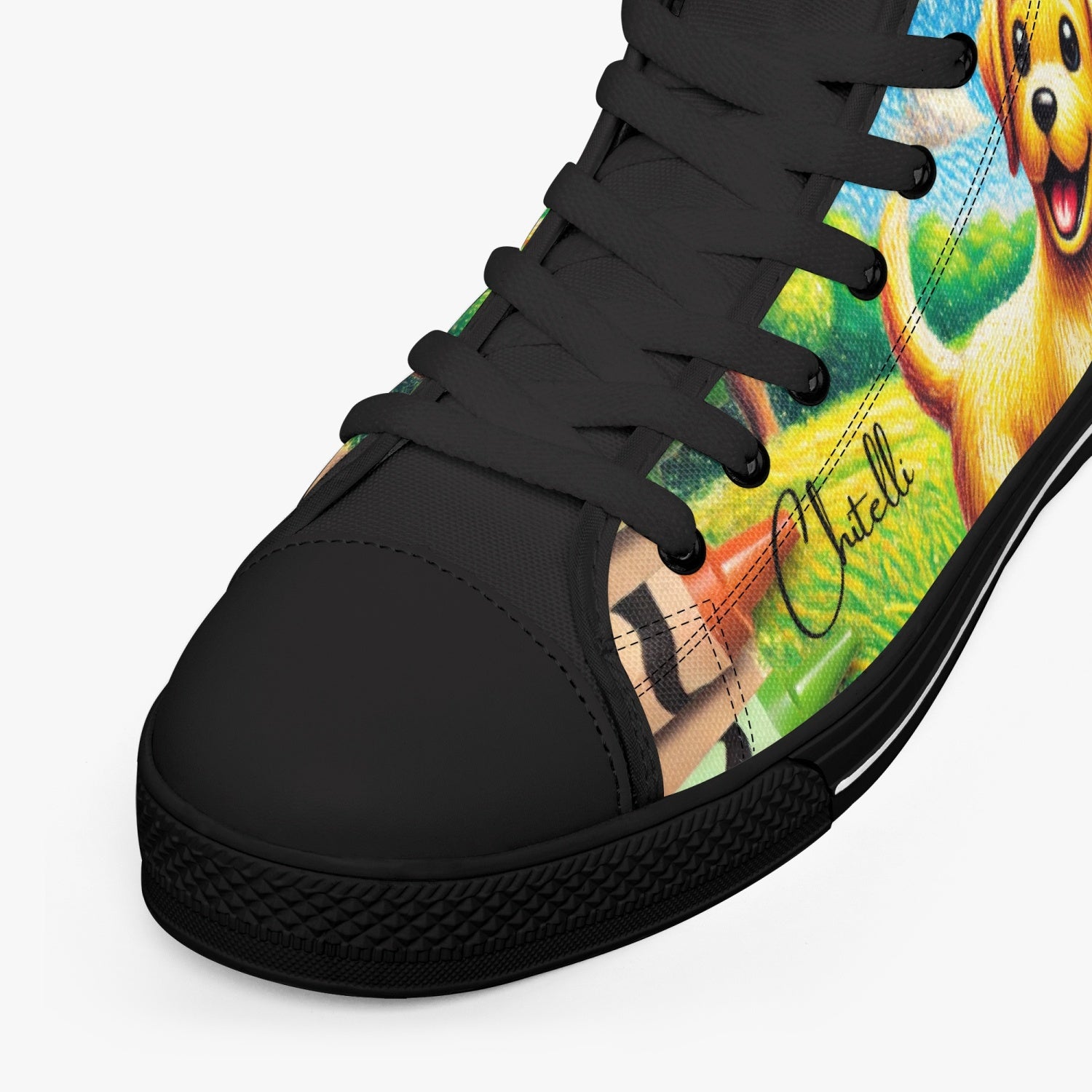 Chitelli's Golden Labrador Retriever High Tops