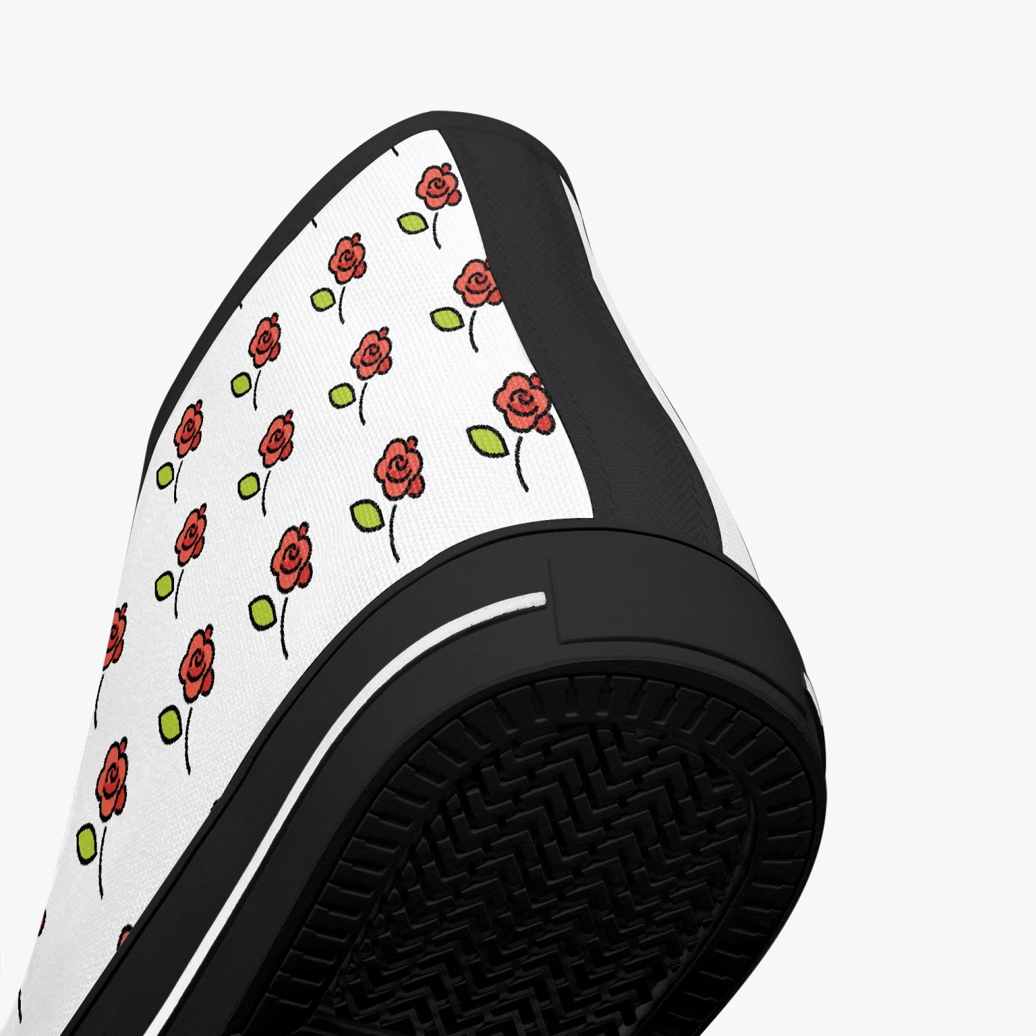 Chitelli's Rose Emoji High Top Sneakers