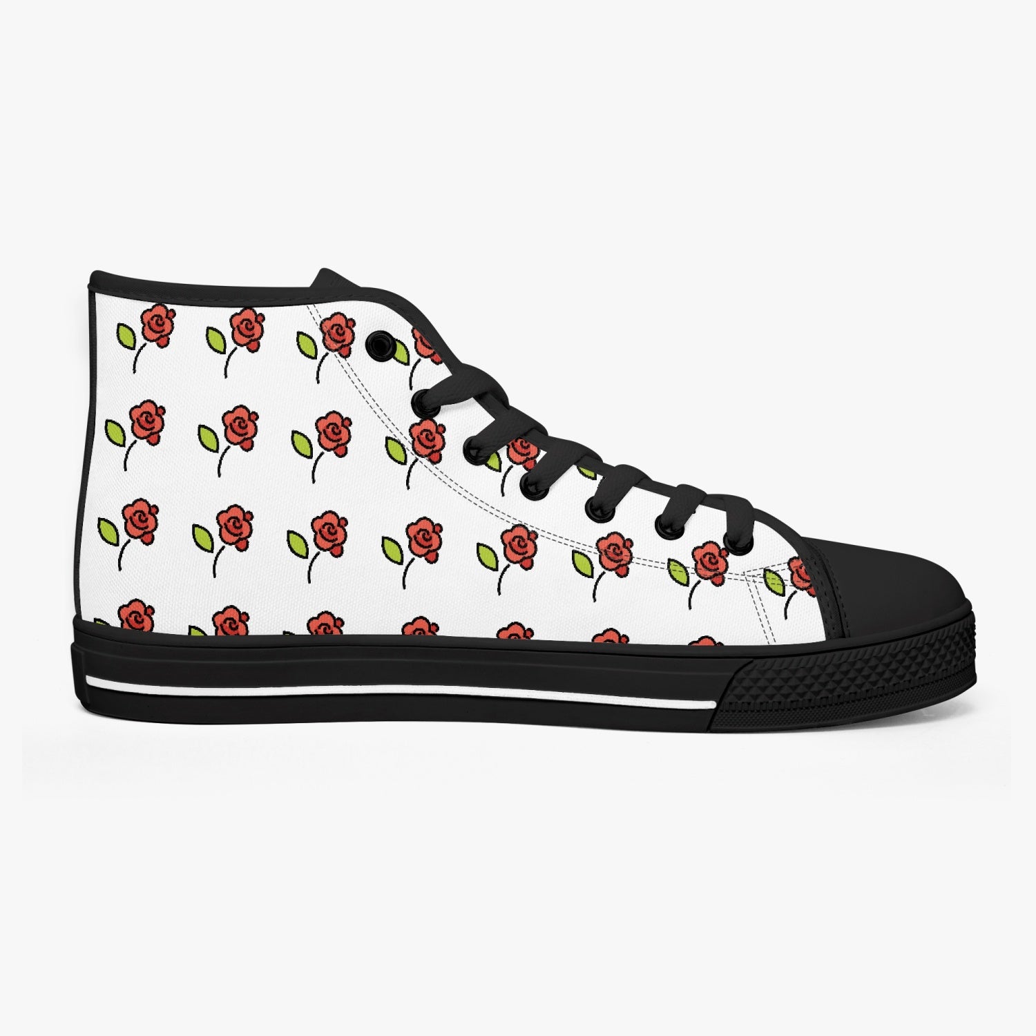 Chitelli's Rose Emoji High Top Sneakers