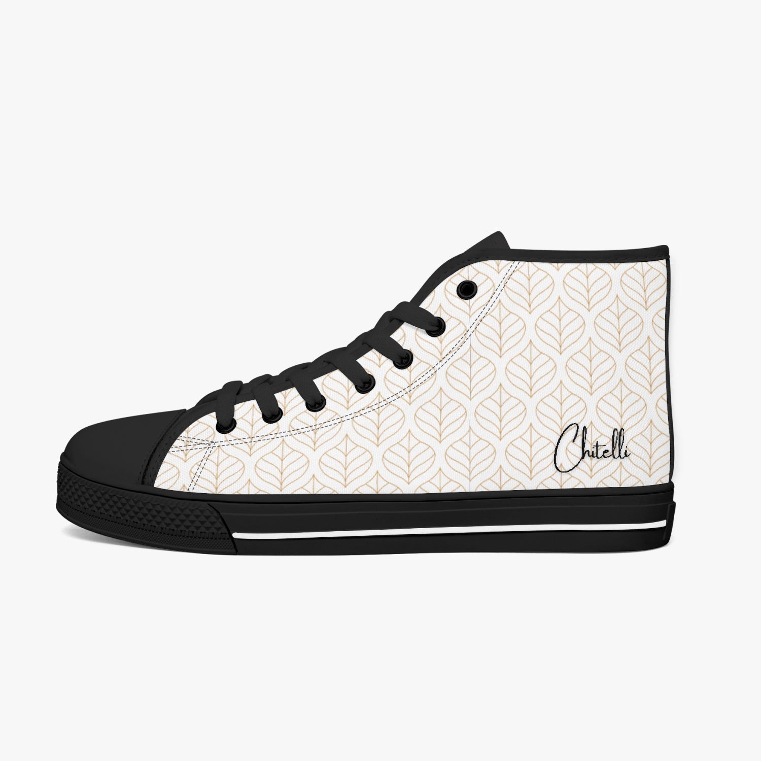 Chitelli's Golden Leaf High Top Shoes