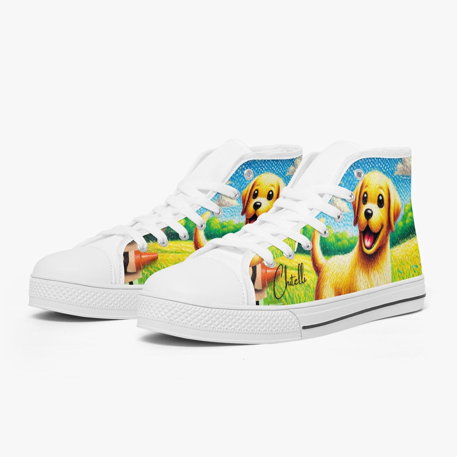 Chitelli's Golden Labrador Retriever High Tops