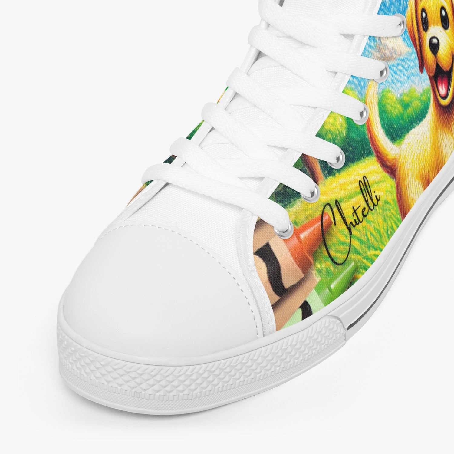 Chitelli's Golden Labrador Retriever High Tops