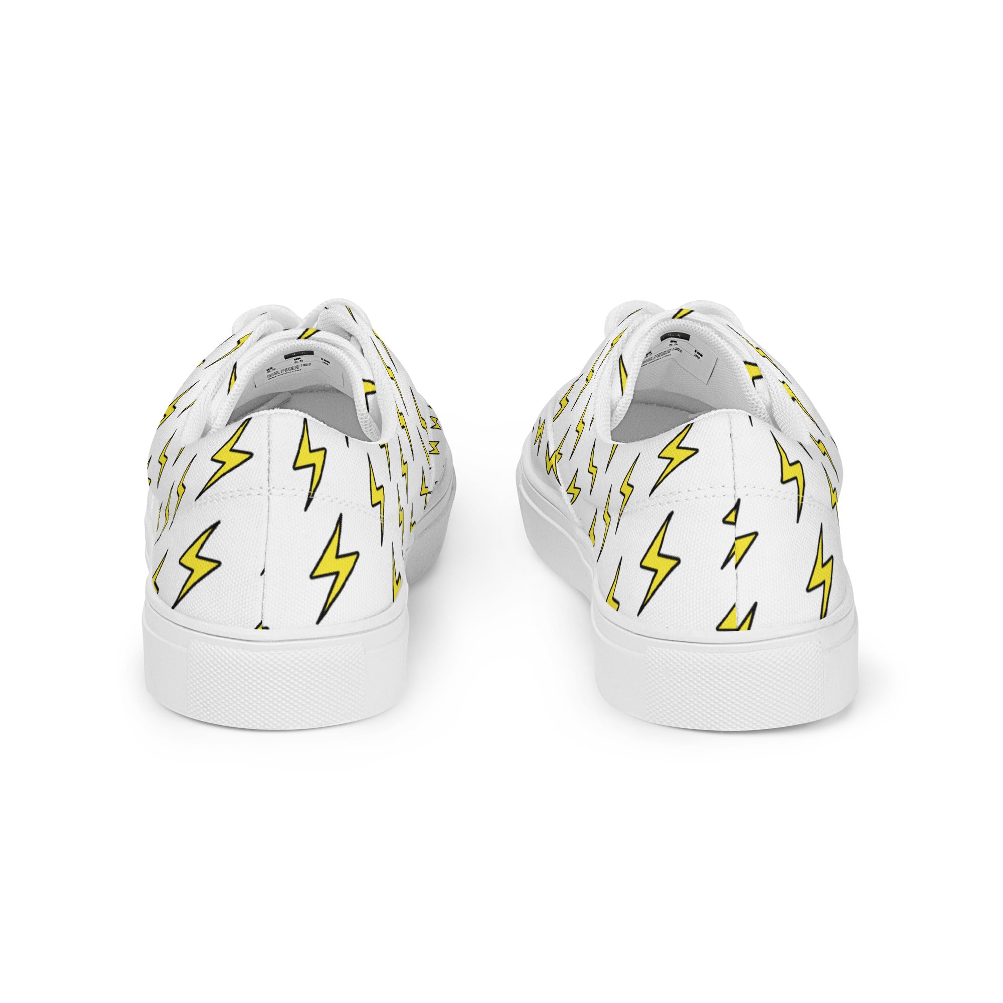 Chitelli's Lightning Emoji Men's Canvas Shoes