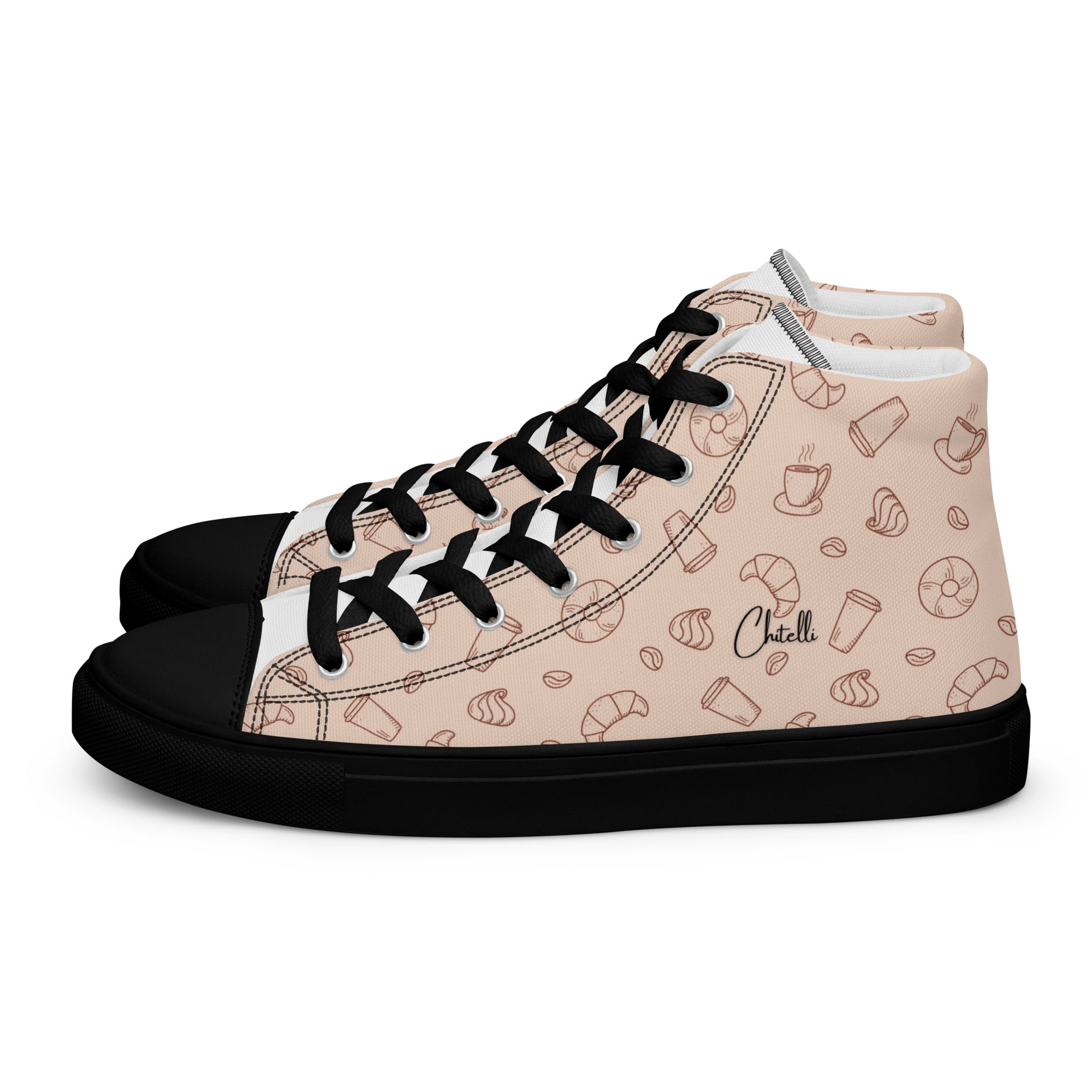 Chitelli's Coffee & Pastries Women's High Top Shoes