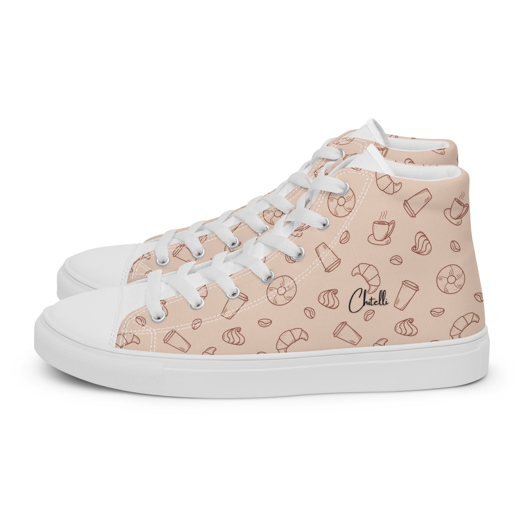 Chitelli's Coffee & Pastries Women's High Top Shoes