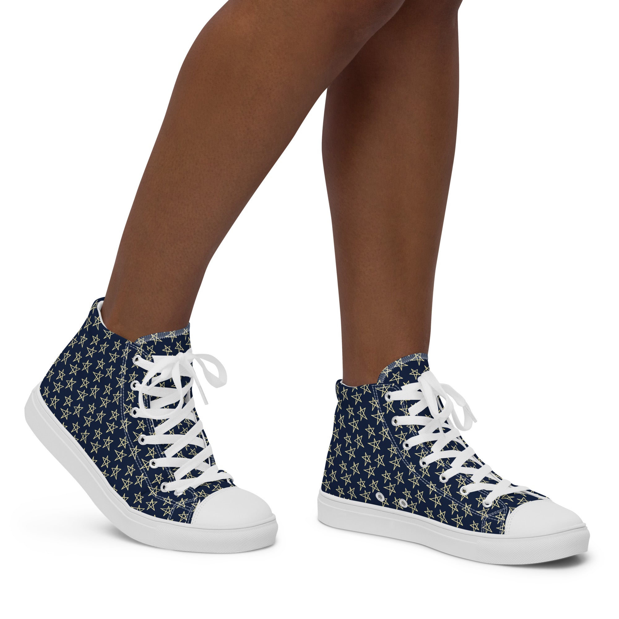 Chitelli's Starry Night Women's High Top Sneakers